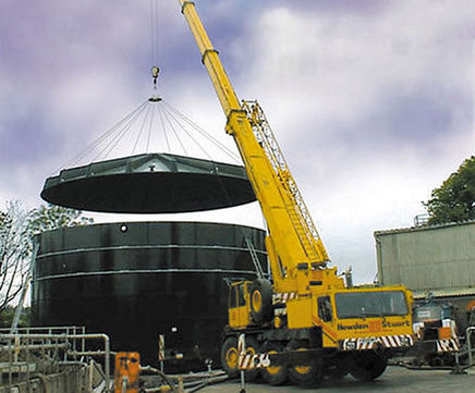 GRP tank covers