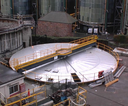 Stainless steel tank covers