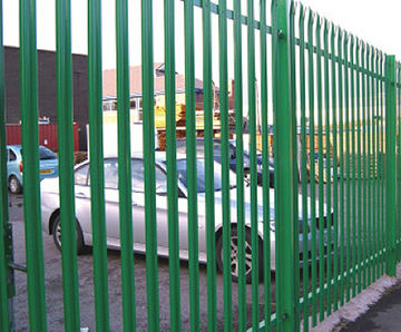 Standard palisade fencing