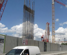 COMBISoundBlok® combined noise and safety barrier