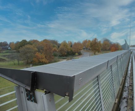 WHIS®top lightweight aluminium noise diffractor
