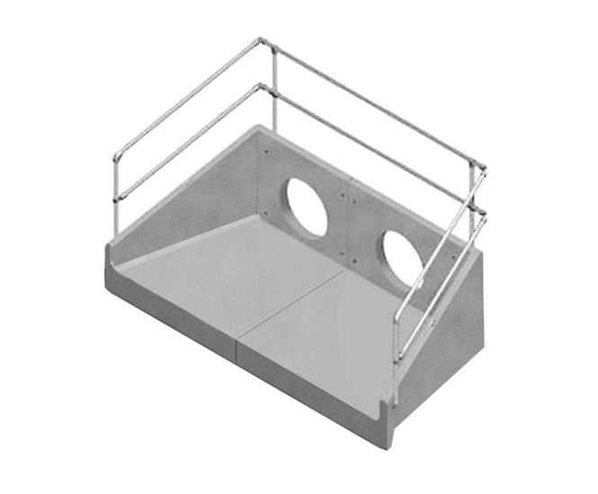 H28C headwall range, backwall heights 1250, 1650, 2130mm
