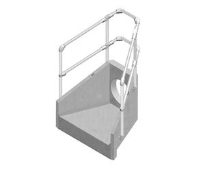 H3C headwall, backwall height 800