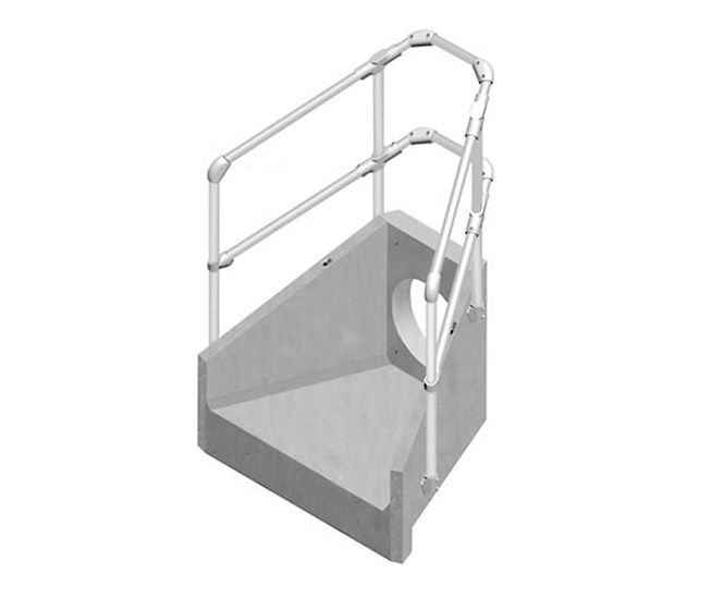 H3C headwall, backwall height 800