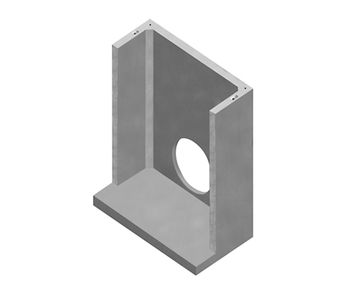 H40C headwall, backwall heights 1120 - 2340
