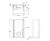 H40C headwall, backwall heights 1120 - 2340 5