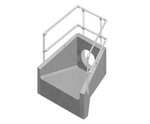 H8C headwall range, 1100 / 1500 / 2100 backwall height