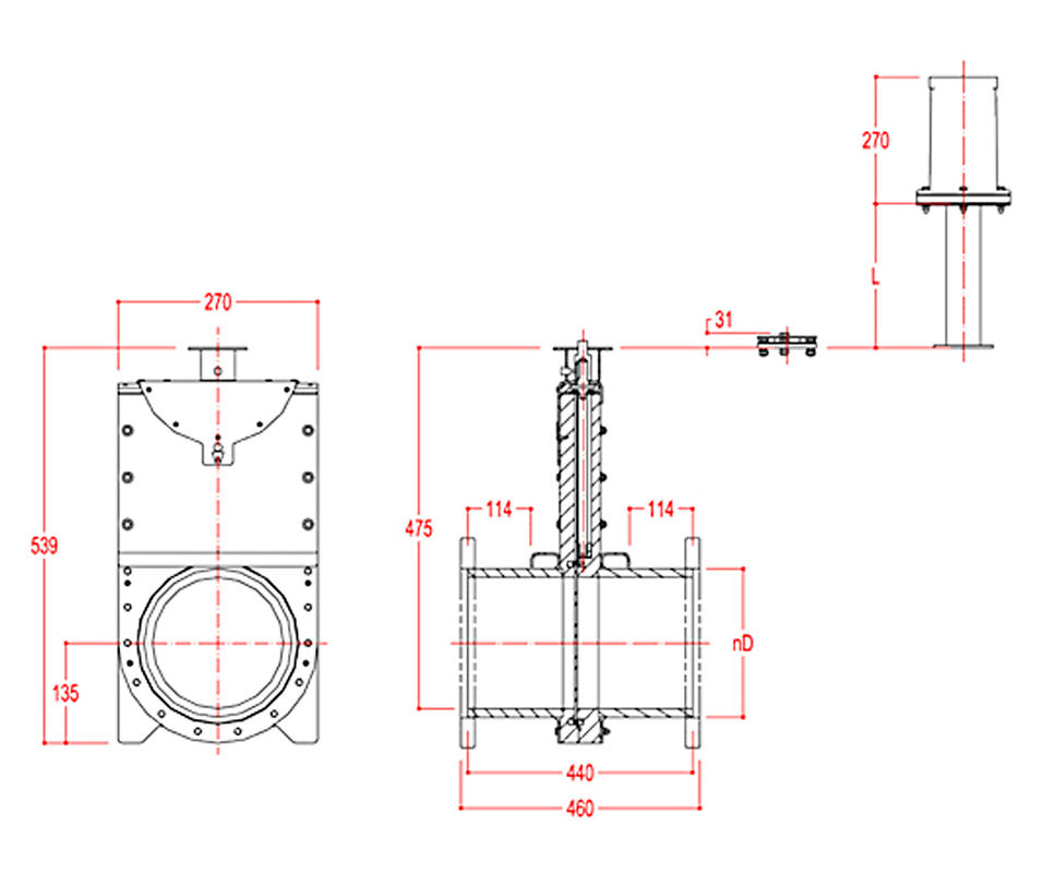 Images for Inline 150mm penstock