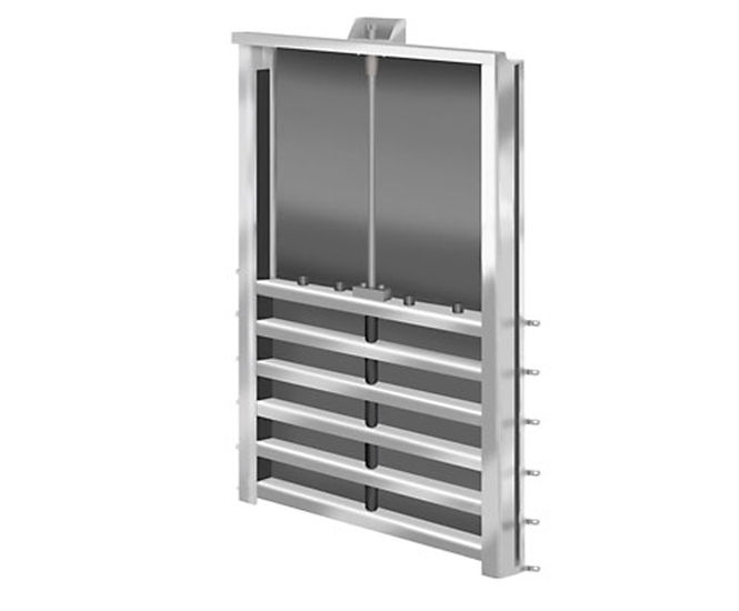 Medium duty 100mm penstock