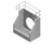 Two piece heavy duty silt trap inlet 10