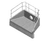 SFA27 A headwall, backwall height 1300 0