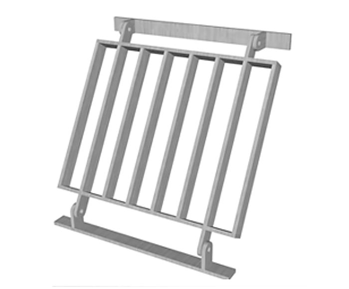 Images for 60° sloped trash screens