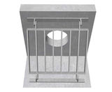 Sloped Trash Screen 60 Degrees - on this page