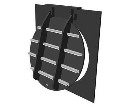 Althon HDPE 1200mm flap valve
