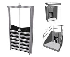 1000mm penstock, HDPE and stainless steel 