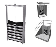 1100mm penstock, HDPE and stainless steel 