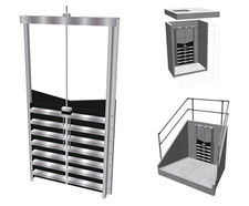 1200mm penstock, HDPE and stainless steel 
