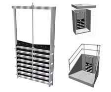 1500mm penstock, HDPE and stainless steel 