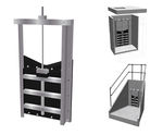 500mm penstock, HDPE and stainless steel 