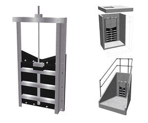500mm penstock, HDPE and stainless steel 