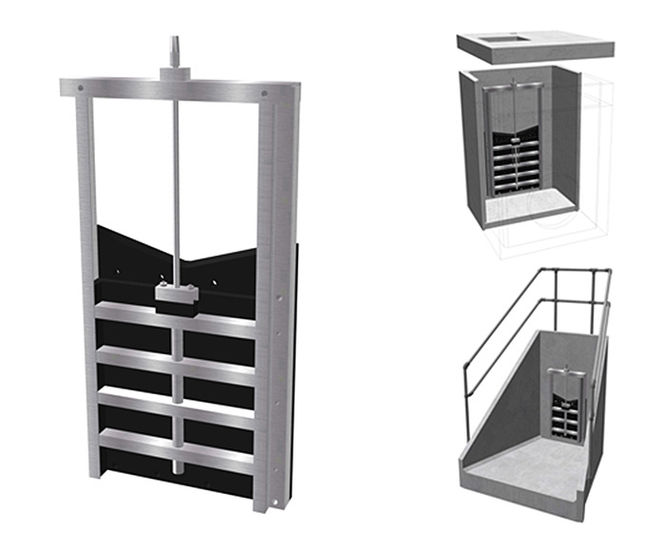 600mm penstock, HDPE and stainless steel 