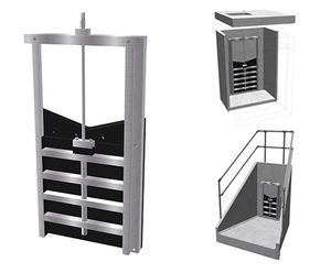 700mm penstock, HDPE and stainless steel 