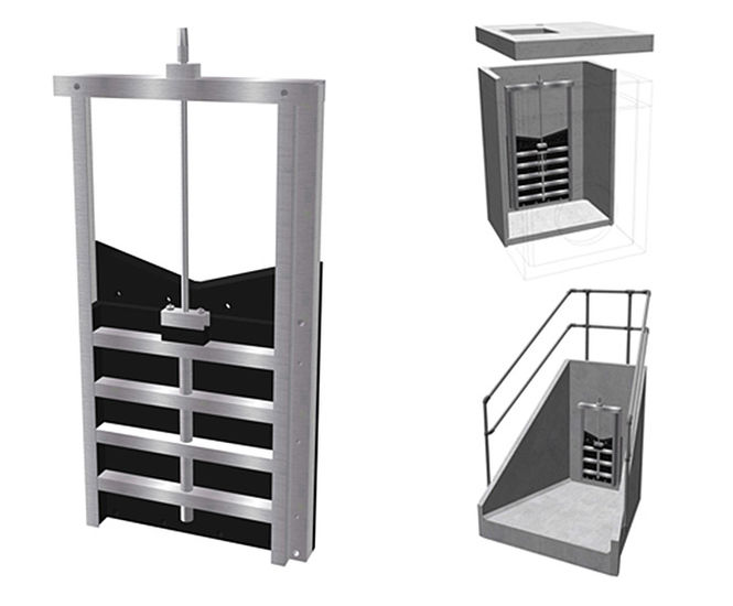 700mm penstock, HDPE and stainless steel 