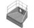 SFA20 A headwall, backwall height 1300 0