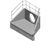 SFA27 C headwall, backwall height 2000 0