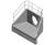 SFA27 D headwall, backwall height 2350 0