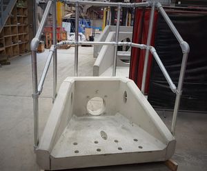 SFA6 Sewers for Adoption precast concrete headwall