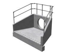Splayed Wing Wall Headwalls 