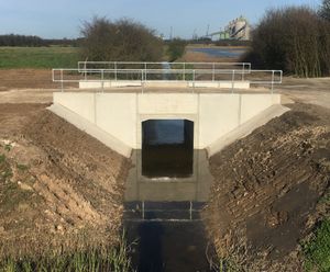 Bespoke precast concrete headwalls