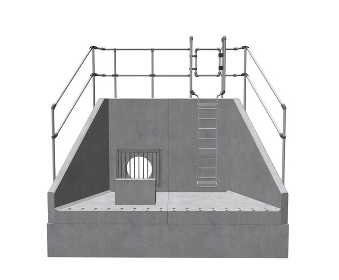 SFA (Sewers for Adoption) - precast concrete headwalls