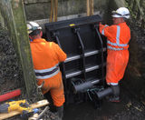 Fish- and eel-friendly flap valves - on this page