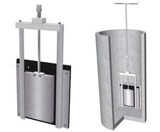 ASA manhole and hydrobrake penstock - 250mm
