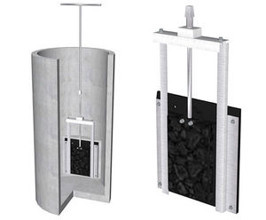 ASA manhole and hydrobrake penstock - 300mm