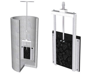 ASA manhole and hydrobrake penstock - 300mm