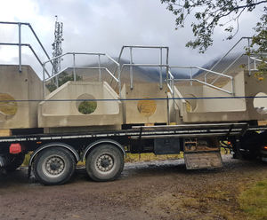 Headwalls with Kee Klamp handrails - Bridge of Orchy