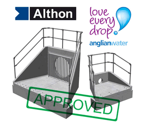Anglian Water approved headwalls
