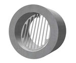 Pipe-mounted stainless steel vermin gate