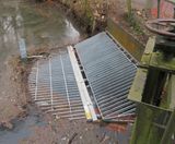 Bespoke steel trash screen - Hartlebury Castle - on this page