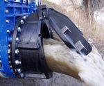 Althon HDPE flange mounted flap valves