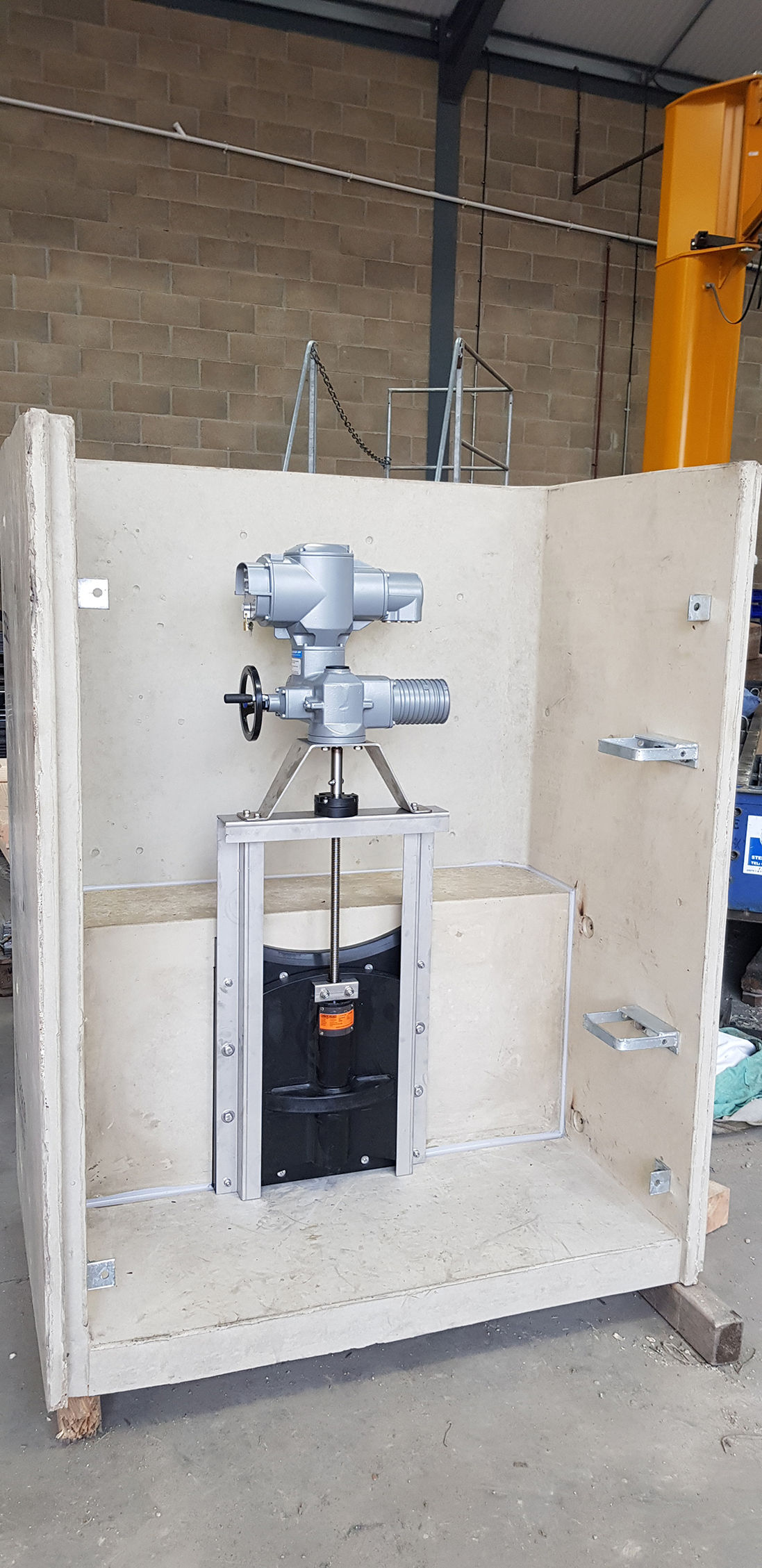 Chieftan precast concrete inspection chambers Althon ESI External Works