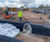 Precast concrete headwalls for flood prevention scheme 3