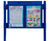 A-Multi aluminium external noticeboards 2