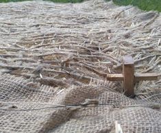 River Mat RM100 - biodegradable burlap sediment mat for river channels