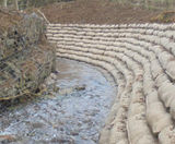 Vegetated wall system - Bonaly Burn, Edinburgh - on this page