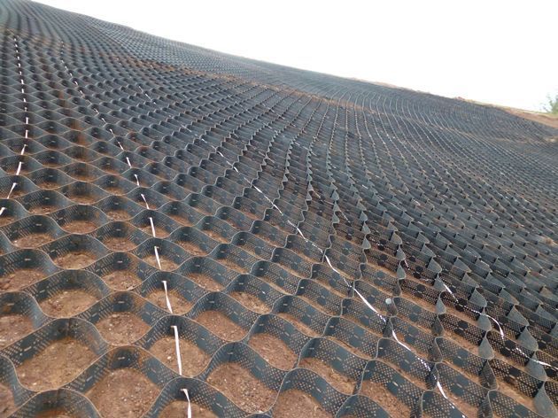 Geoweb® Slope Protection - Case Study Crediton | Images