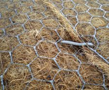 Rockmat™ - steel-reinforced erosion control mat for slopes and embankments